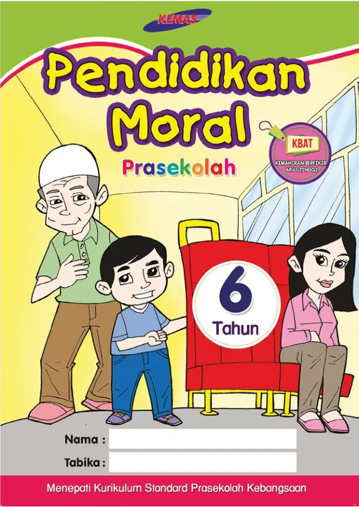Kulit Pendidikan Moral (KEMAS) 6 Tahun