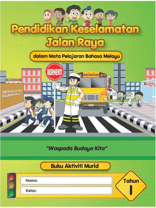 Kulit Pendidikan Keselamatan Jalan Raya (KPM) Tahun 1